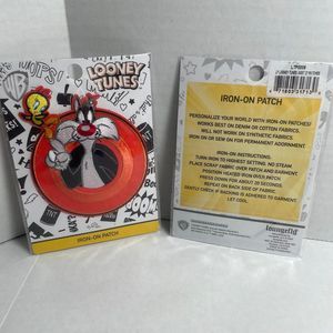 ANY IRON ON PATCH 5/$40 BUNDLE 
LOUNGEFLY LOONEY TUNES Sylvester and Tweety BNIP